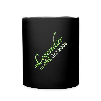 2006 - Tasse einfarbig - Schwarz - Vorne