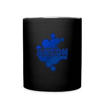 Baby bump Anton - Full Colour Mug - black - Front