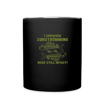 Surströmming - Parce que la vie est trop courte pour les fils - Mug uni - noir - Devant