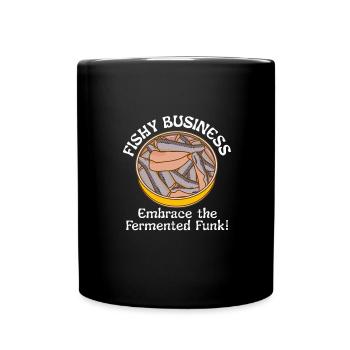 Surströmming - Parce que la vie est trop courte pour les fils - Mug uni - noir - Devant