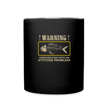 Surströmming - Parce que la vie est trop courte pour les fils - Mug uni - noir - Devant