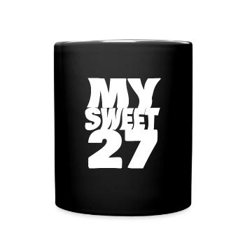 27 - Mug uni - noir - Devant