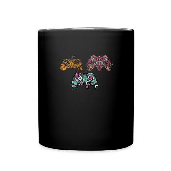Meine Spielfähigkeiten Sind Gruselig Halloween - Tasse einfarbig - Schwarz - Vorne