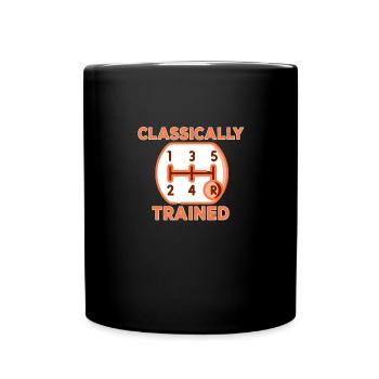Manual transmission Gearshift Manual transmission - Full Colour Mug - black - Front
