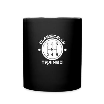 Manual transmission Gearshift Manual transmission - Full Colour Mug - black - Front
