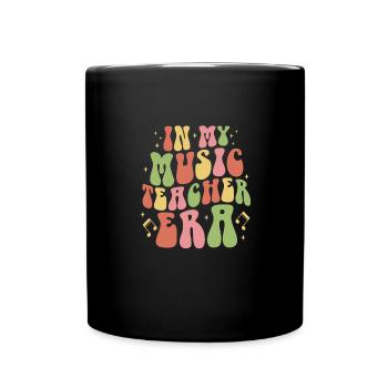 À l’époque de mon professeur de musique, musicien d’école - Mug uni - noir - Devant