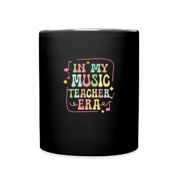 À l’époque de mon professeur de musique, musicien d’école - Mug uni - noir - Devant