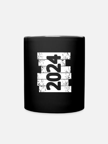Eltern 2024 - Tasse einfarbig - Schwarz