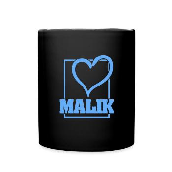 Malik - Full Colour Mug - black - Front