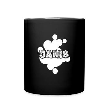 Janis Janis - Mug uni - noir - Devant