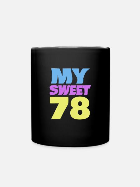 78 - Tasse einfarbig - Schwarz