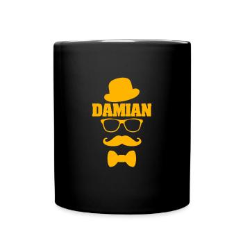 Gift for Damian - Full Colour Mug - black - Front