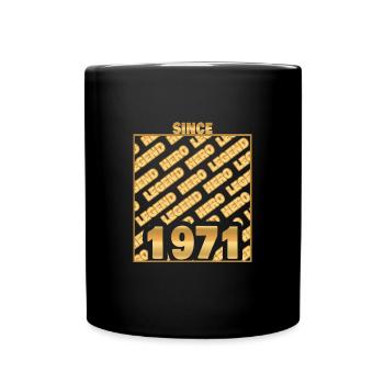Hero 1971 - Full Colour Mug - black - Front