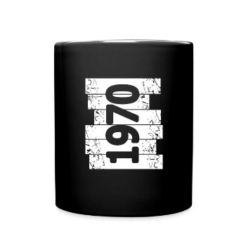 1970 - Full Colour Mug - black - Front
