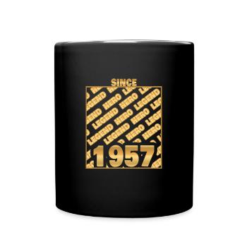 Hero 1957 - Full Colour Mug - black - Front