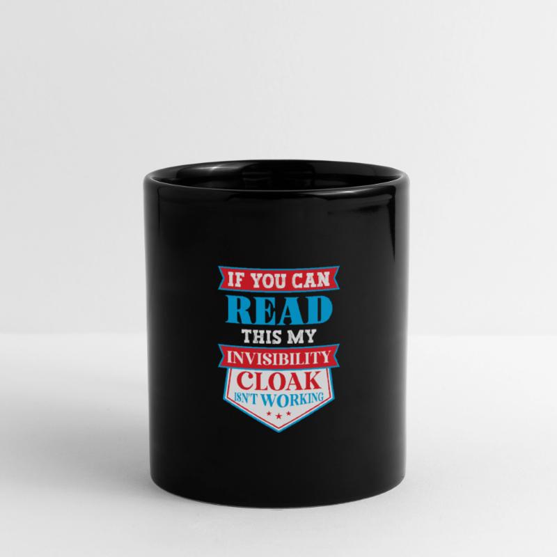 My invisible coat doesn't work Full Colour Mug