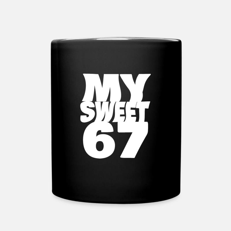 67 - Tasse einfarbig - Schwarz