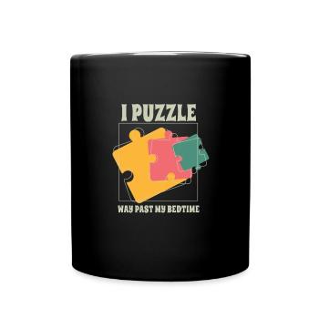Je suis perplexe bien au-delà de l’heure du coucher - Mug uni - noir - Devant