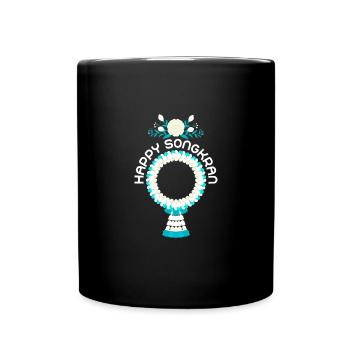 Happy SongCrane Fest Thailand - Full Colour Mug - black - Front