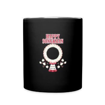 Happy SongCrane Fest Thailand - Full Colour Mug - black - Front