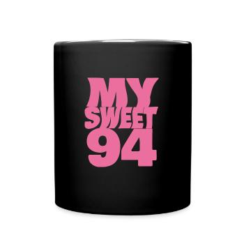 Sweet 94 - Full Colour Mug - black - Front