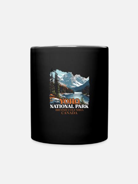 Jasper Nationalpark British Columia Kanada - Tasse einfarbig - Schwarz