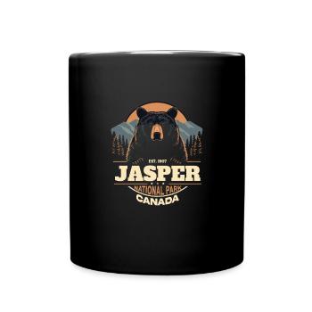Jasper Nationalpark British Columia Kanada - Tasse einfarbig - Schwarz - Vorne