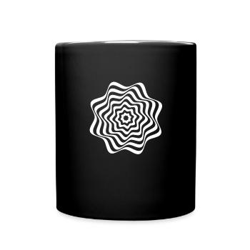 Illusion d’optique - Des visuels fascinants - Mug uni - noir - Devant