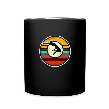 Long Jump - Full Colour Mug - black - Front