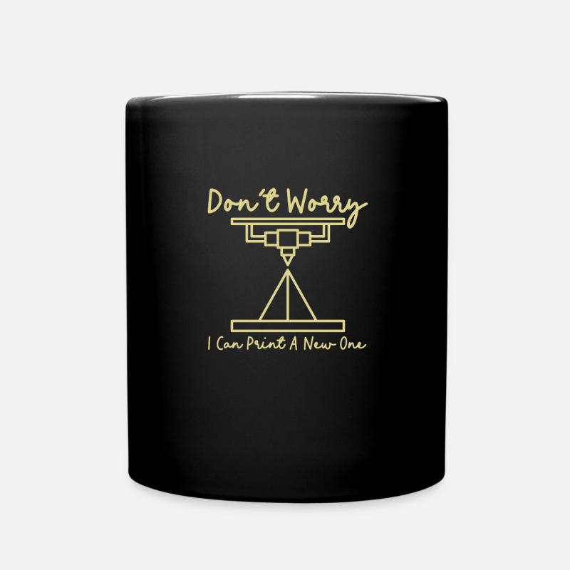 Je viens de le réimprimer - Imprimante 3D Impression 3D - Mug uni - noir
