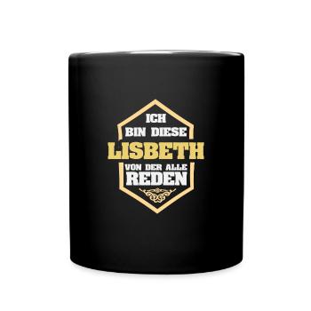 Lisbeth - Tasse einfarbig - Schwarz - Vorne