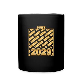 2029 - Mug uni - noir - Devant