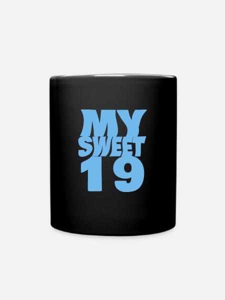 19 - Tasse einfarbig - Schwarz