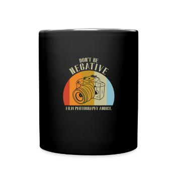 Ne soyez pas accro à - Mug uni - noir - Devant