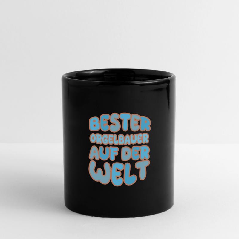 Berufung Orgelbauer Tasse einfarbig
