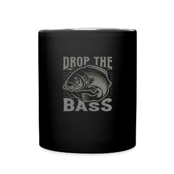 Drop The Bass Dynamic Angler Motif - Mug uni - noir - Devant