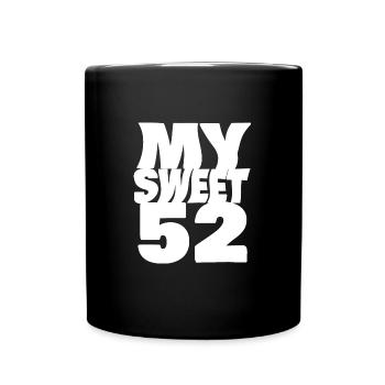 52 - Tasse einfarbig - Schwarz - Vorne