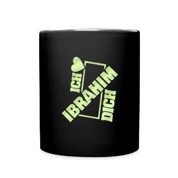 Couple Ibrahim - Tasse einfarbig - Schwarz - Vorne