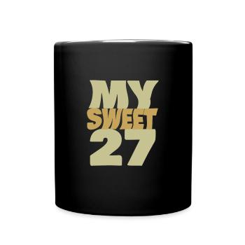 27 - Full Colour Mug - black - Front