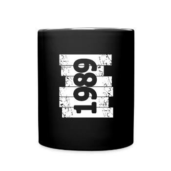 Papa 1989 - Mug uni - noir - Devant