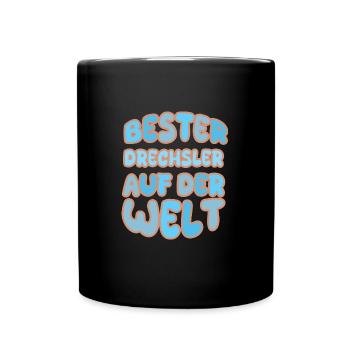 Vocation Drechsler - Full Colour Mug - black - Front