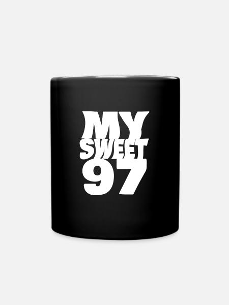 Süß 97 - Tasse einfarbig - Schwarz