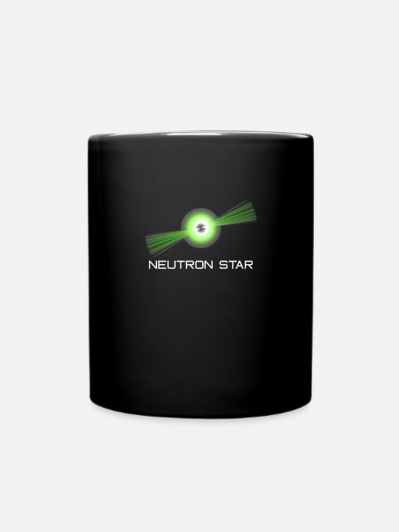 Neutronen Stern Wissenschaft Universum - Tasse einfarbig - Schwarz