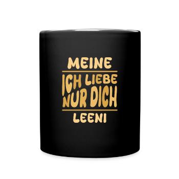 Mme Leeni - Mug uni - noir - Devant