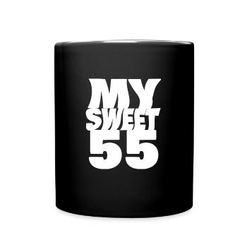 Sucré 55 - Mug uni - noir - Devant