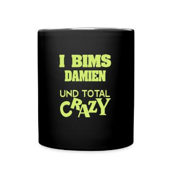 First name Damien - Full Colour Mug - black - Front