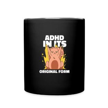ADHD In Its Original Form Creative - Full Colour Mug - black - Front