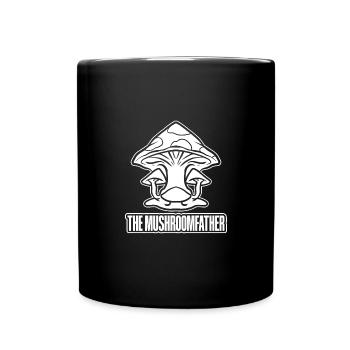 Morilles Le Cadeau du Champignon - Mug uni - noir - Devant