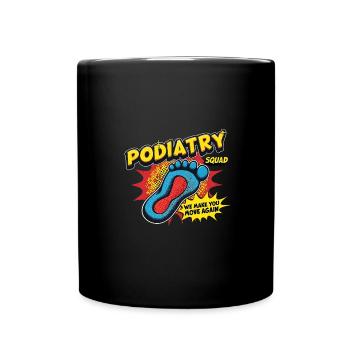 Médecin podiatrique Pieds Dictons Hôpital - Mug uni - noir - Devant