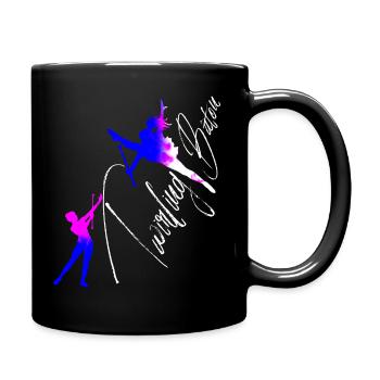 TWIRLING BATON4 - Full Colour Mug - black - Right